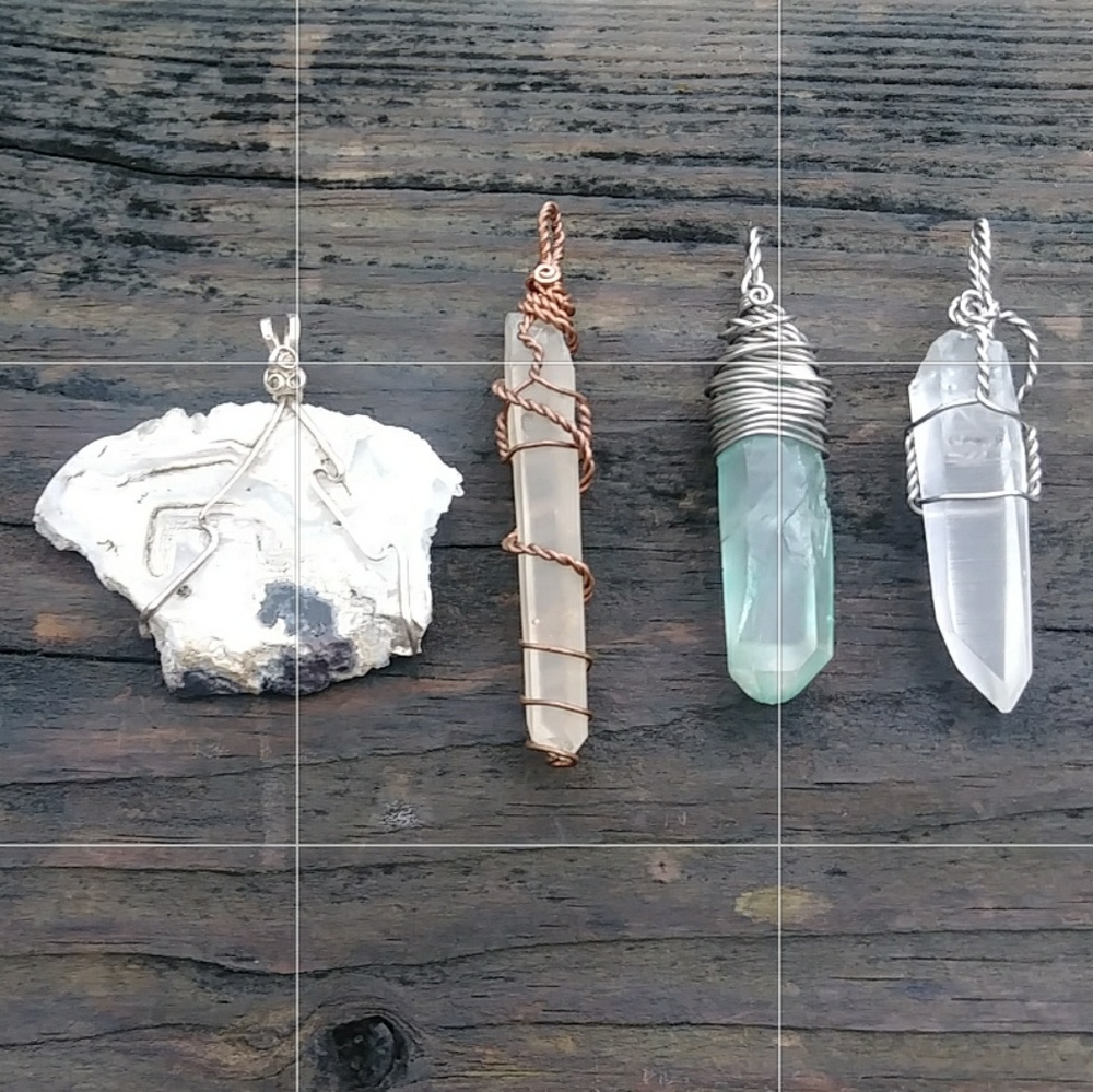 14k Pietersite Wire Wrapped Pendant - Picture 4 of 4